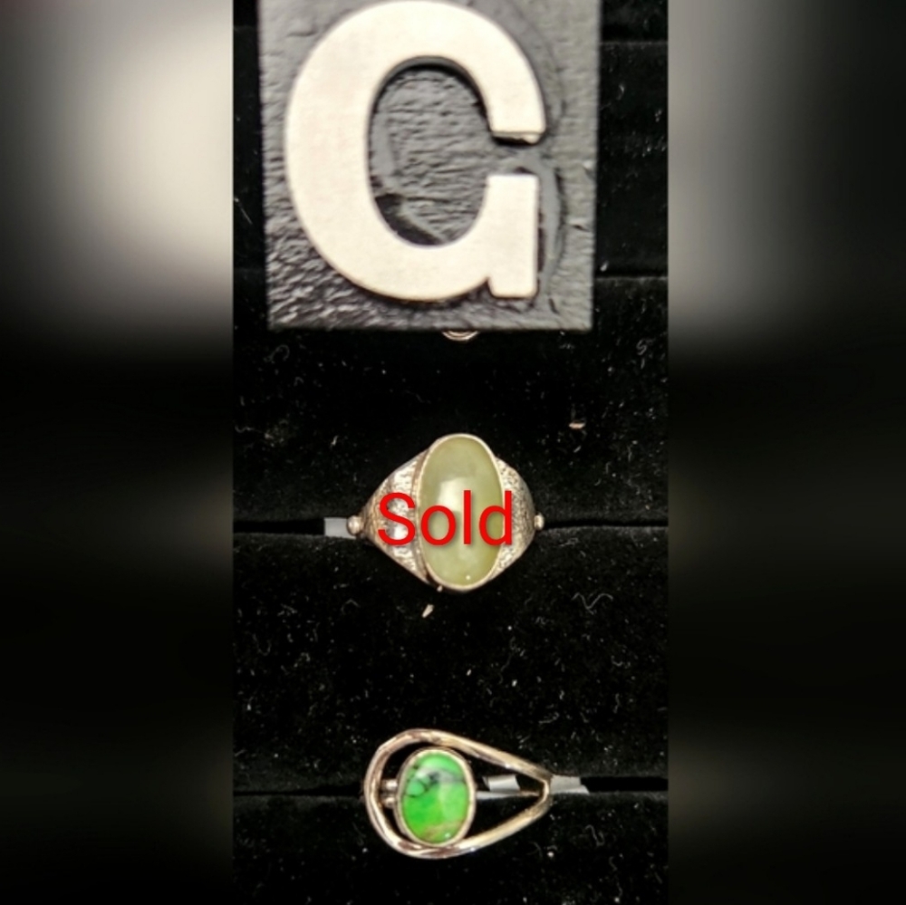 NEW Size 6 Genuine Sterling Silver Rings - Picture 6 of 9